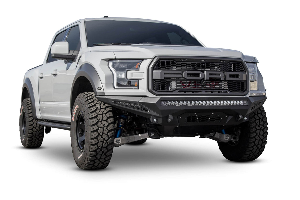 2017-2020 Ford F-150 Raptor Stealth Fighter Front Bumper - Addictive Desert Designs F111182860103 - view 3