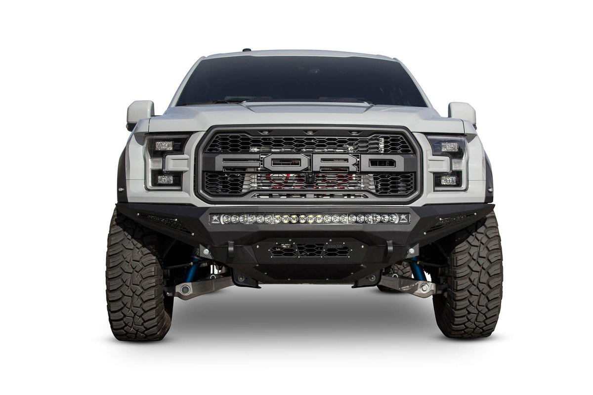 2017-2020 Ford F-150 Raptor Stealth Fighter Front Bumper - Addictive Desert Designs F111182860103 - view 4