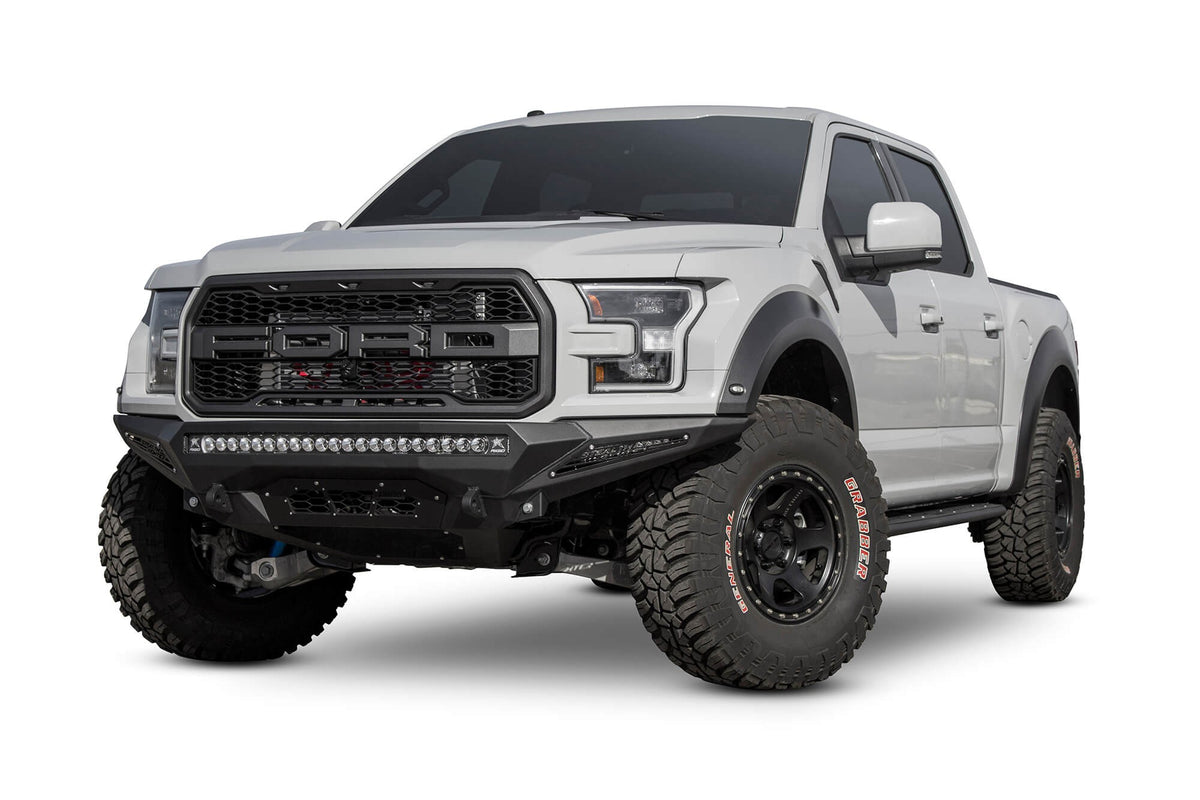2017-2020 Ford F-150 Raptor Stealth Fighter Front Bumper - Addictive Desert Designs F111182860103 - view 5