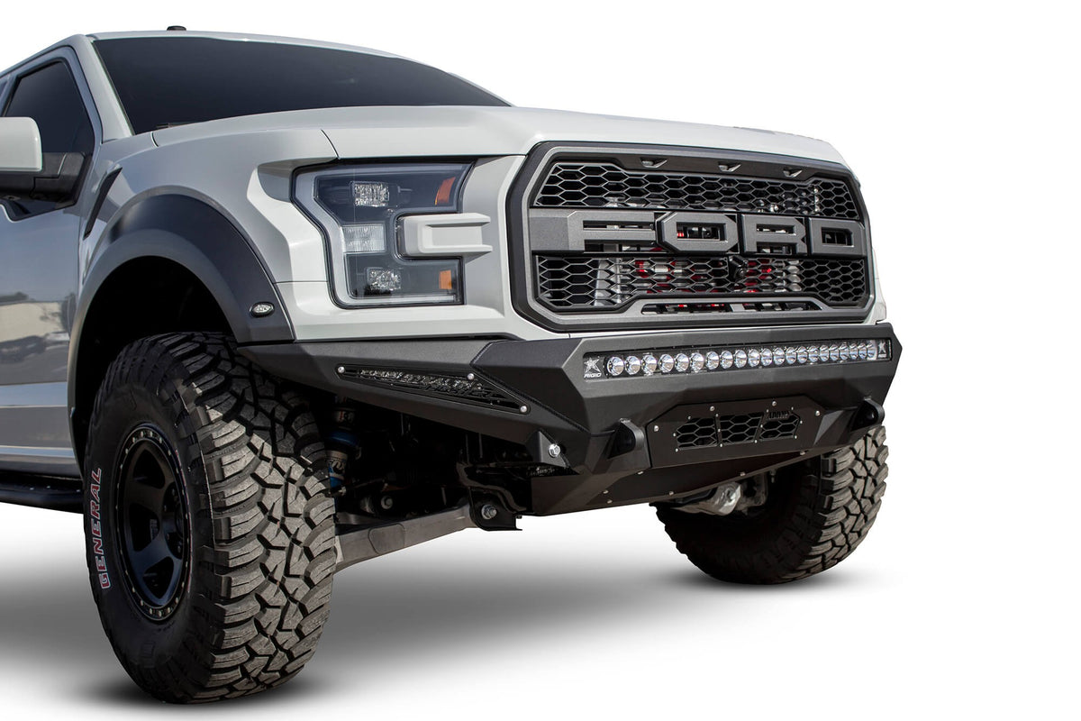 2017-2020 Ford F-150 Raptor Stealth Fighter Front Bumper - Addictive Desert Designs F111182860103 - view 6