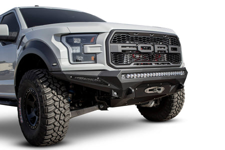 2017-2020 Ford F-150 Raptor Stealth Fighter Front Bumper With Winch Mount - Addictive Desert Designs F111202860103 - view 4