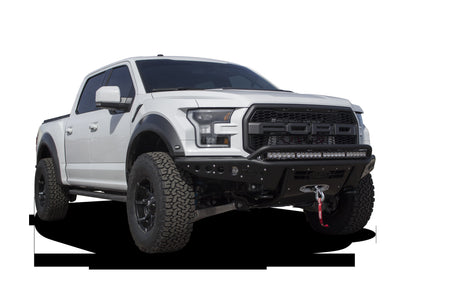 2017-2020 Ford F-150 Raptor Stealth R Front Bumper With Winch Mount - Addictive Desert Designs F113782880103 - view 4