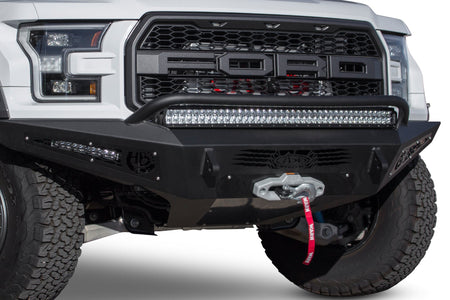 2017-2020 Ford F-150 Raptor HoneyBadger Front Bumper With Winch Mount - Addictive Desert Designs F117382860103