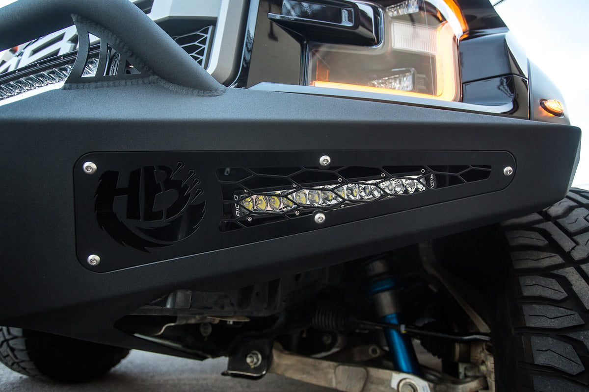 2017-2020 Ford F-150 Raptor HoneyBadger Front Bumper With Winch Mount - Addictive Desert Designs F117382860103 - view 3