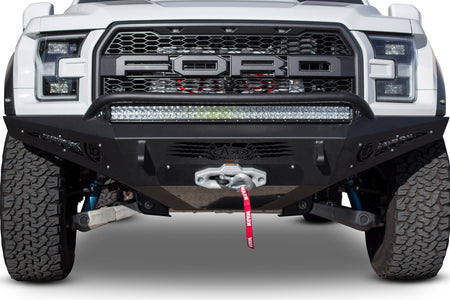2017-2020 Ford F-150 Raptor HoneyBadger Front Bumper With Winch Mount - Addictive Desert Designs F117382860103 - view 5