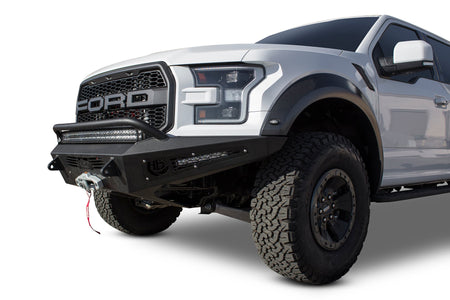 2017-2020 Ford F-150 Raptor HoneyBadger Front Bumper With Winch Mount - Addictive Desert Designs F117382860103 - view 9