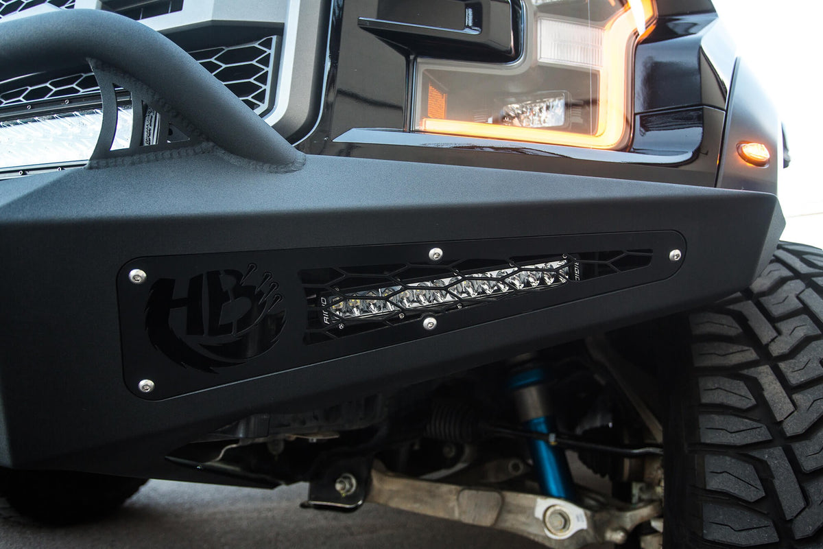 2017-2020 Ford F-150 Raptor HoneyBadger Front Bumper - Addictive Desert Designs F117432860103