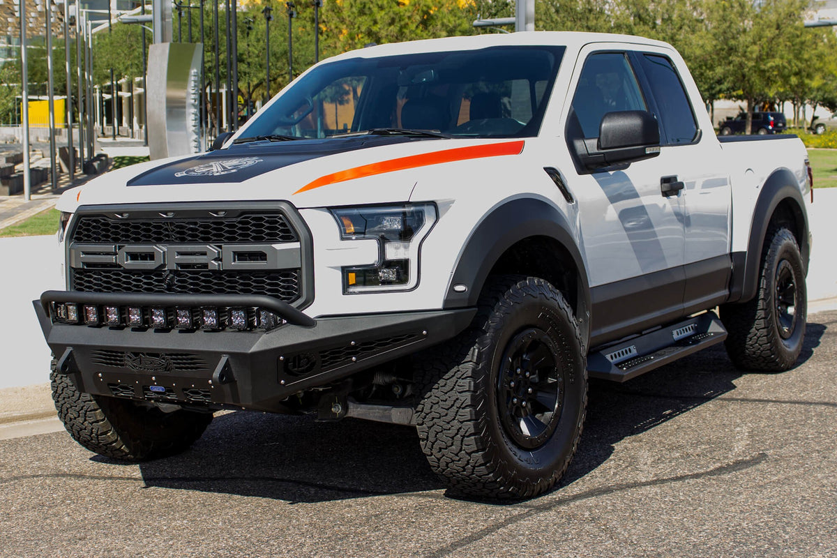 2017-2020 Ford F-150 Raptor HoneyBadger Front Bumper - Addictive Desert Designs F117432860103 - view 12