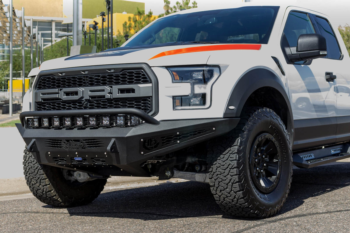 2017-2020 Ford F-150 Raptor HoneyBadger Front Bumper - Addictive Desert Designs F117432860103 - view 13