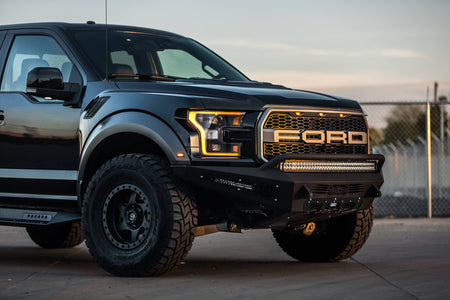 2017-2020 Ford F-150 Raptor HoneyBadger Front Bumper - Addictive Desert Designs F117432860103 - view 6