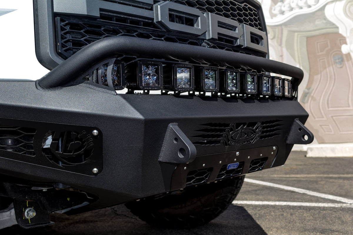2017-2020 Ford F-150 Raptor HoneyBadger Front Bumper - Addictive Desert Designs F117432860103 - view 10