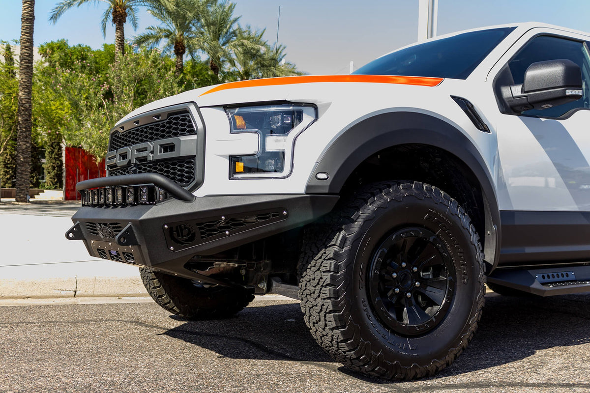 2017-2020 Ford F-150 Raptor HoneyBadger Front Bumper - Addictive Desert Designs F117432860103 - view 11