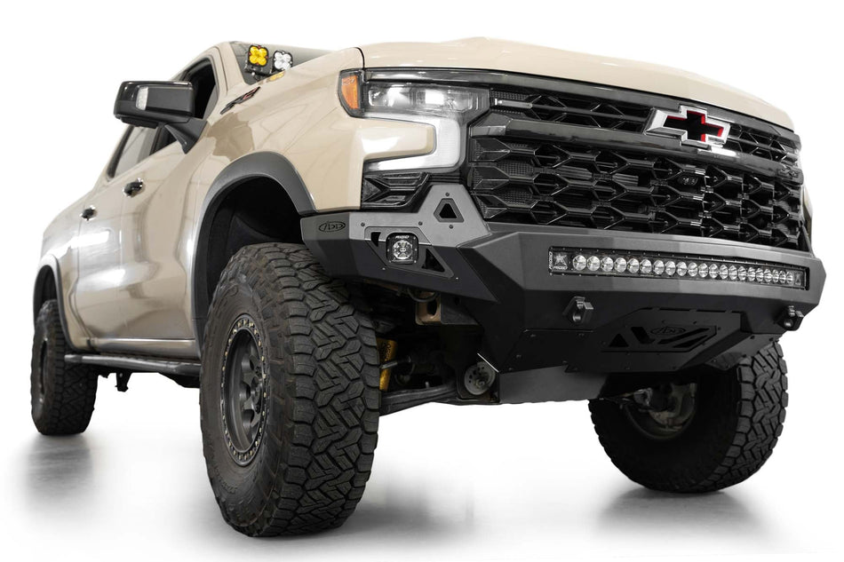 2022+ Chevrolet Silverado 1500 ZR2 Stealth Fighter Front Bumper - Addictive Desert Designs F120083030103