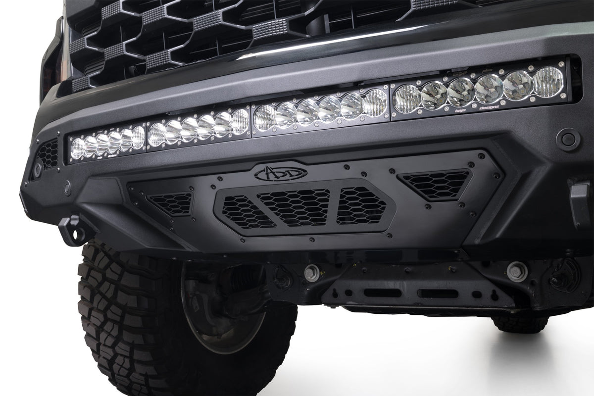 2022+ Chevy Silverado 1500 Stealth Fighter Front Bumper - Addictive Desert Designs F140152980103 - view 3