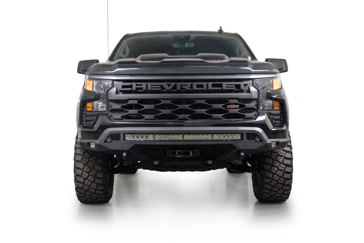 2022+ Chevy Silverado 1500 Stealth Fighter Front Bumper - Addictive Desert Designs F140152980103 - view 6