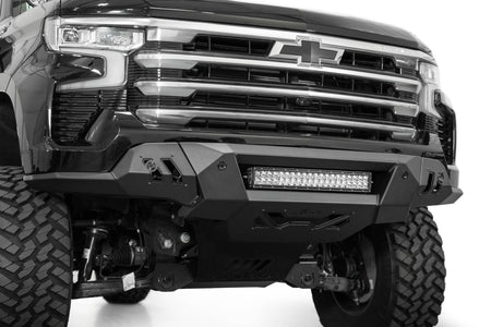 2022+ Chevrolet Silverado 1500 Black Label Front Bumper - Addictive Desert Designs F140300010103 - view 12