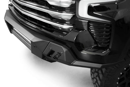 2022+ Chevrolet Silverado 1500 Black Label Front Bumper - Addictive Desert Designs F140300010103 - view 9