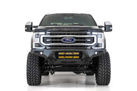 2017-2022 Ford Super Duty F-250 F-350 Bomber Front Bumper Mounts for dual 20 Inch Light Bars - Addictive Desert Designs F160012140103 - view 3