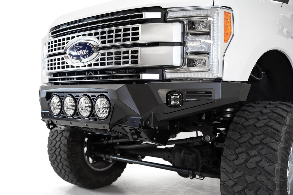 2017-2022 Ford Super Duty F-250 F-350 Bomber Front Bumper - Addictive Desert Designs F160014110103 - view 3