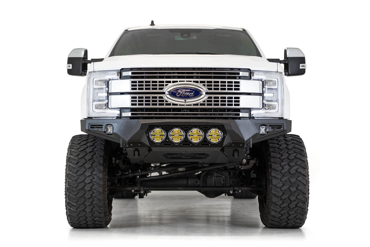 2017-2022 Ford Super Duty F-250 F-350 Bomber Front Bumper - Addictive Desert Designs F160014110103 - view 4