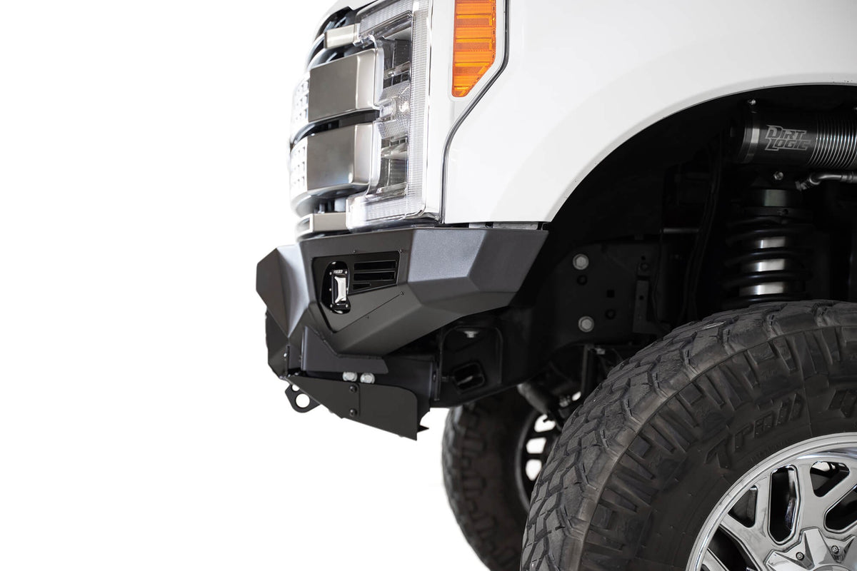 2017-2022 Ford Super Duty F-250 F-350 Bomber Front Bumper - Addictive Desert Designs F160014110103 - view 5