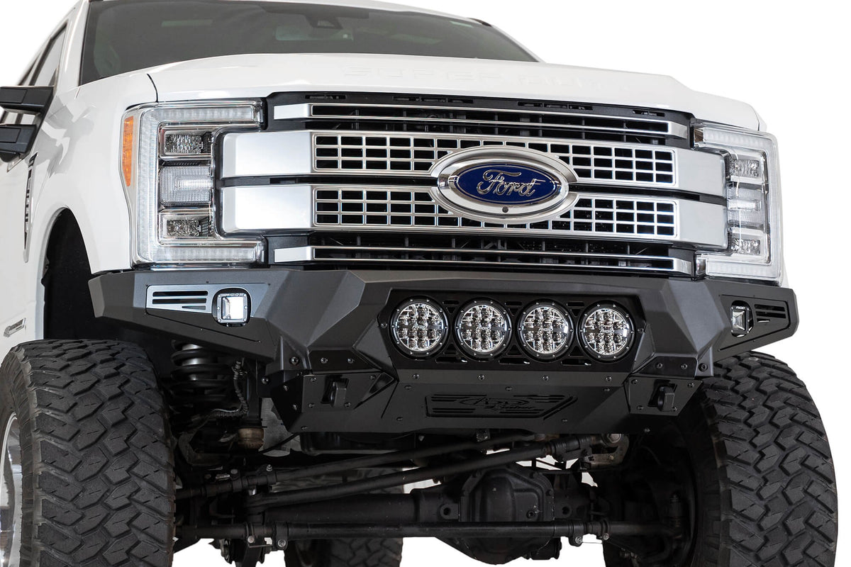 2017-2022 Ford Super Duty F-250 F-350 Bomber Front Bumper - Addictive Desert Designs F160014110103 - view 7