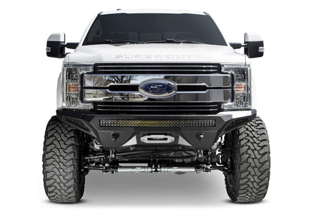 2017-2022 Ford Super Duty F-250, F-350 Stealth Fighter Front Bumper - Addictive Desert Designs F161202860103 - view 3