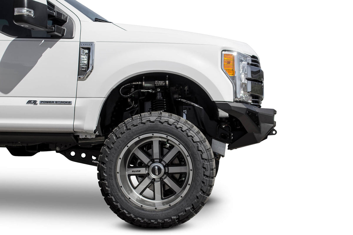 2017-2022 Ford Super Duty F-250, F-350 Stealth Fighter Front Bumper - Addictive Desert Designs F161202860103 - view 6