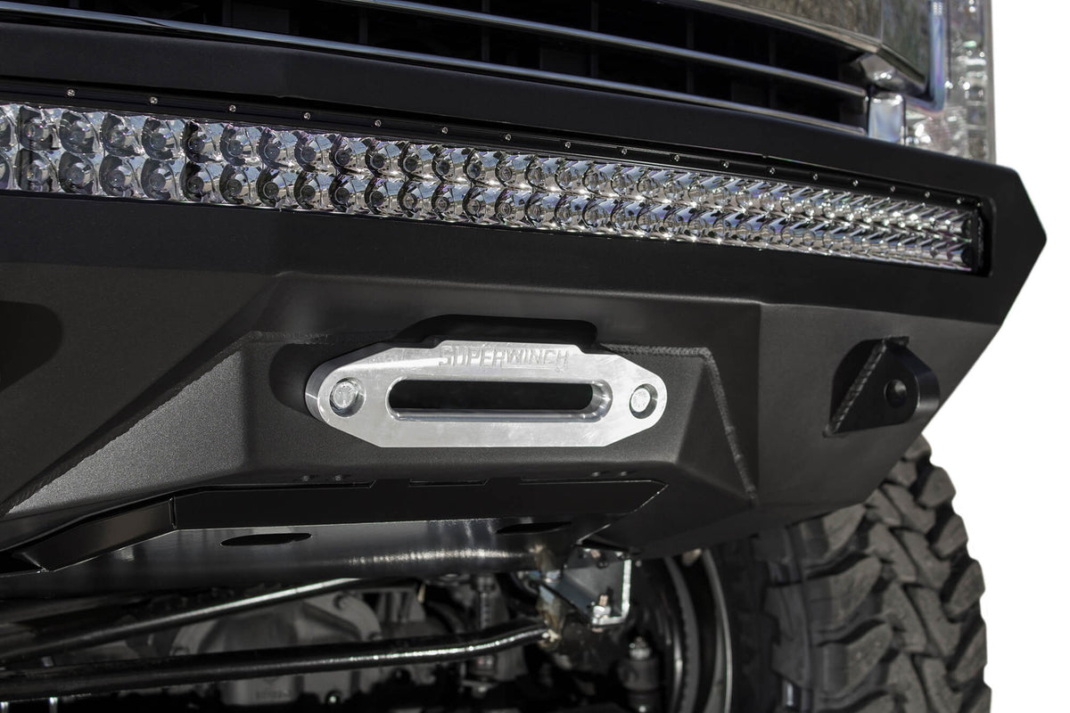 2017-2022 Ford Super Duty F-250, F-350 Stealth Fighter Front Bumper - Addictive Desert Designs F161202860103 - view 7