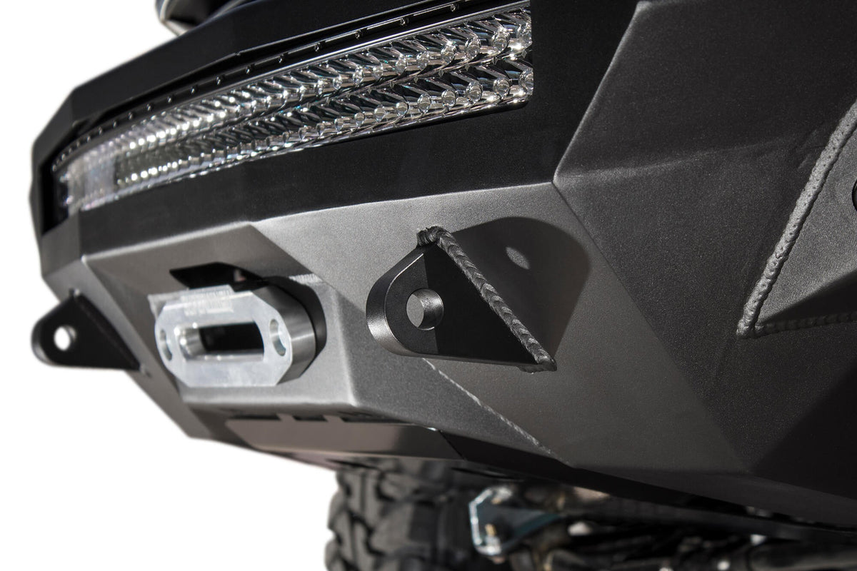 2017-2022 Ford Super Duty F-250, F-350 Stealth Fighter Front Bumper - Addictive Desert Designs F161202860103 - view 8