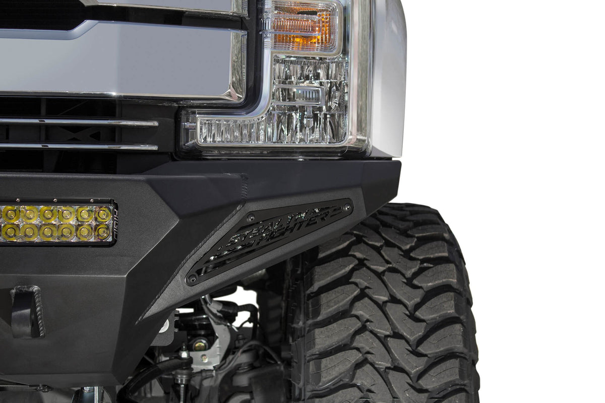 2017-2022 Ford Super Duty F-250, F-350 Stealth Fighter Front Bumper - Addictive Desert Designs F161202860103 - view 9