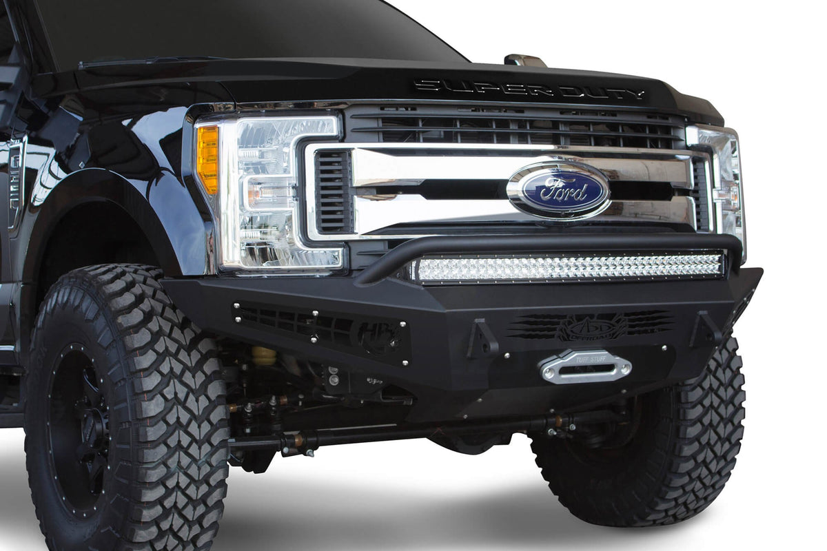 2017-2022 Ford Super Duty HoneyBadger Front Bumper - Addictive Desert Designs F167382840103 - view 3