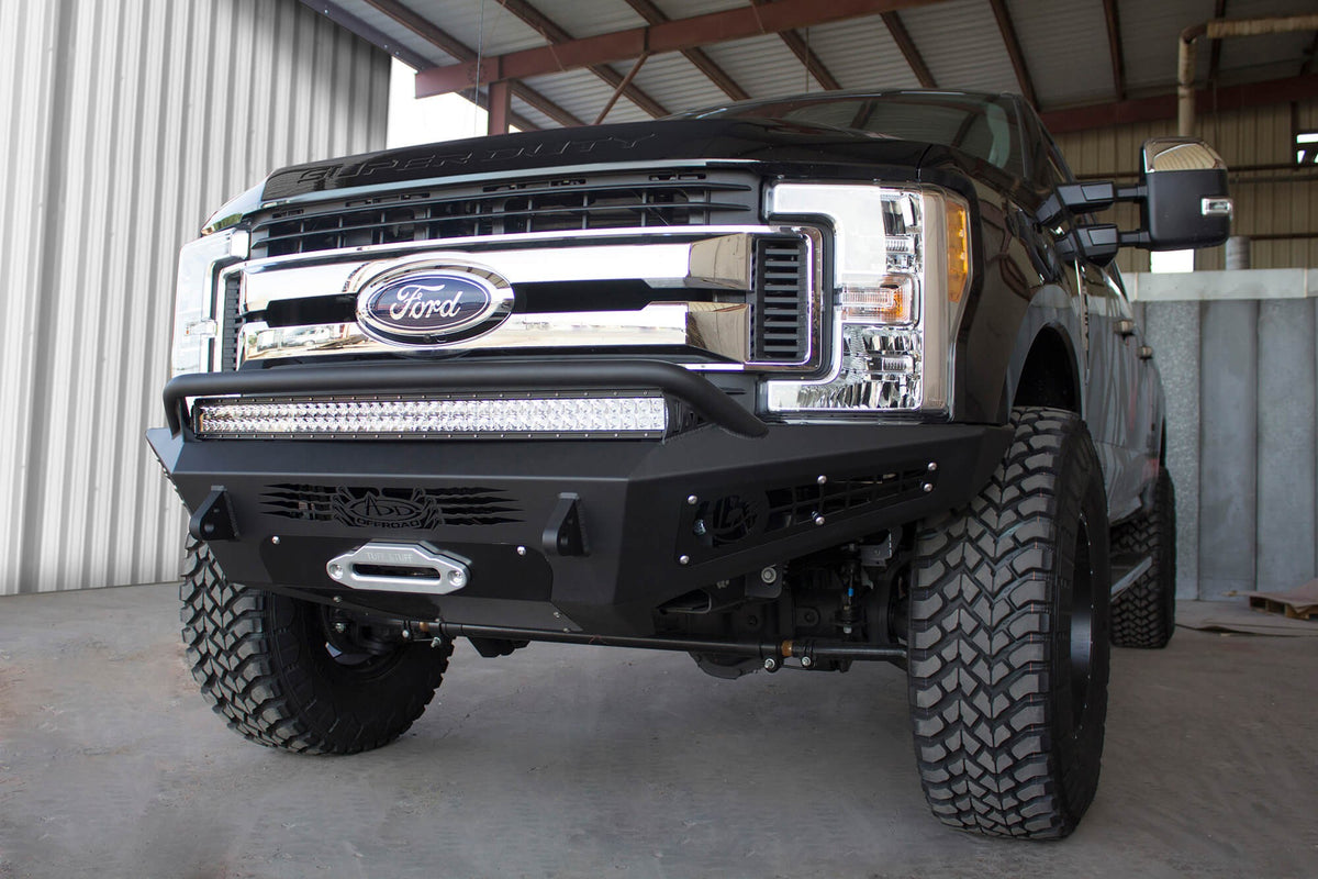 2017-2022 Ford Super Duty HoneyBadger Front Bumper - Addictive Desert Designs F167382840103 - view 5