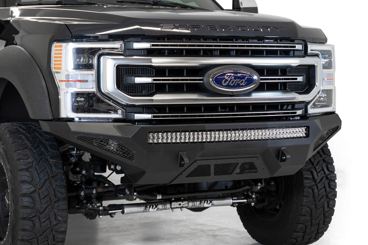 2020-2022 Ford Super Duty F-250 F-350 Stealth Fighter Front Bumper - Addictive Desert Designs F171193030103 - view 8