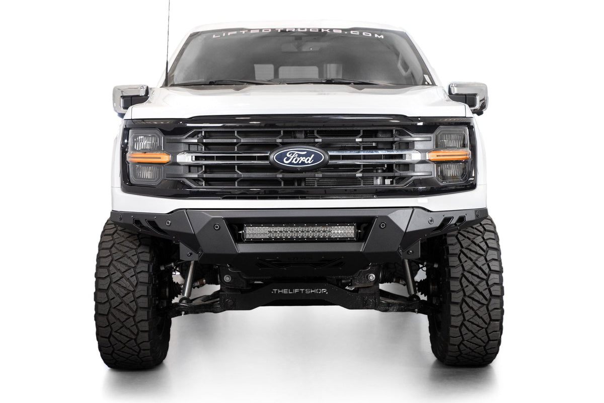 2024+ Ford F-150 Black Label Front Bumper - Addictive Desert Designs F1900305080103 - view 2