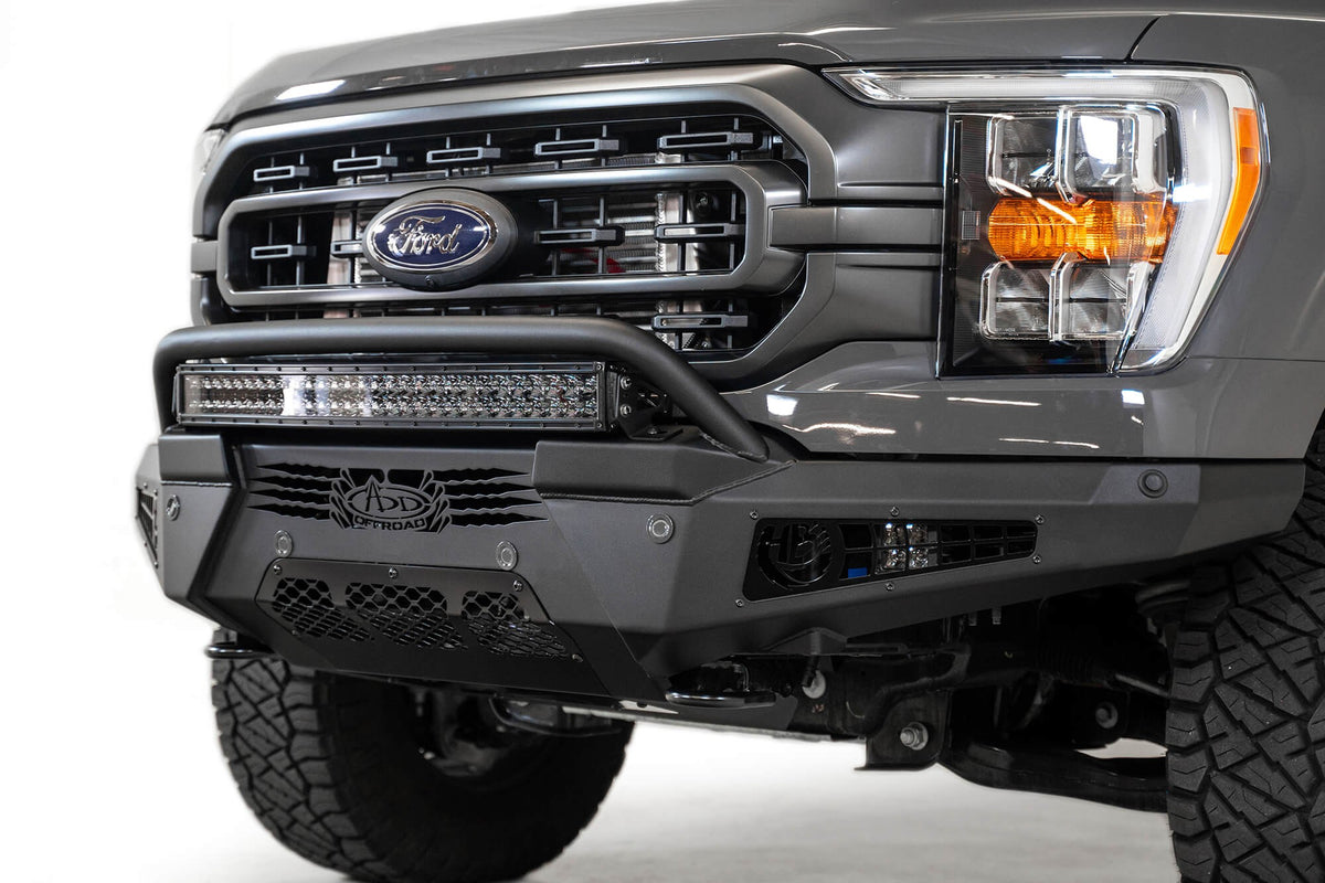 2021-2023 Ford F-150 HoneyBadger Front Bumper - Addictive Desert Designs F190111040103