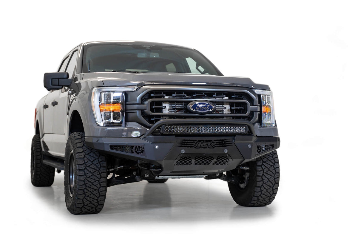 2021-2023 Ford F-150 HoneyBadger Front Bumper - Addictive Desert Designs F190111040103 - view 2