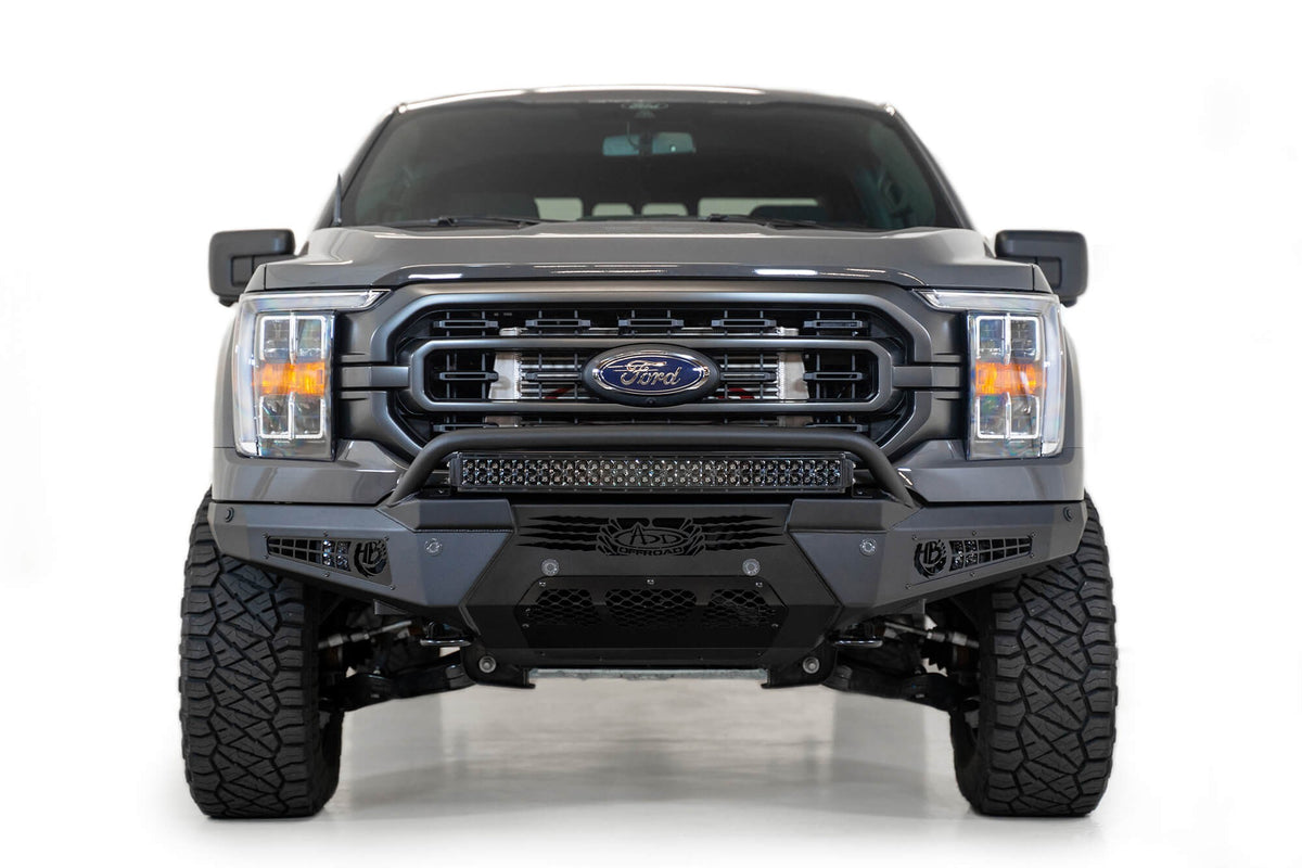 2021-2023 Ford F-150 HoneyBadger Front Bumper - Addictive Desert Designs F190111040103 - view 4