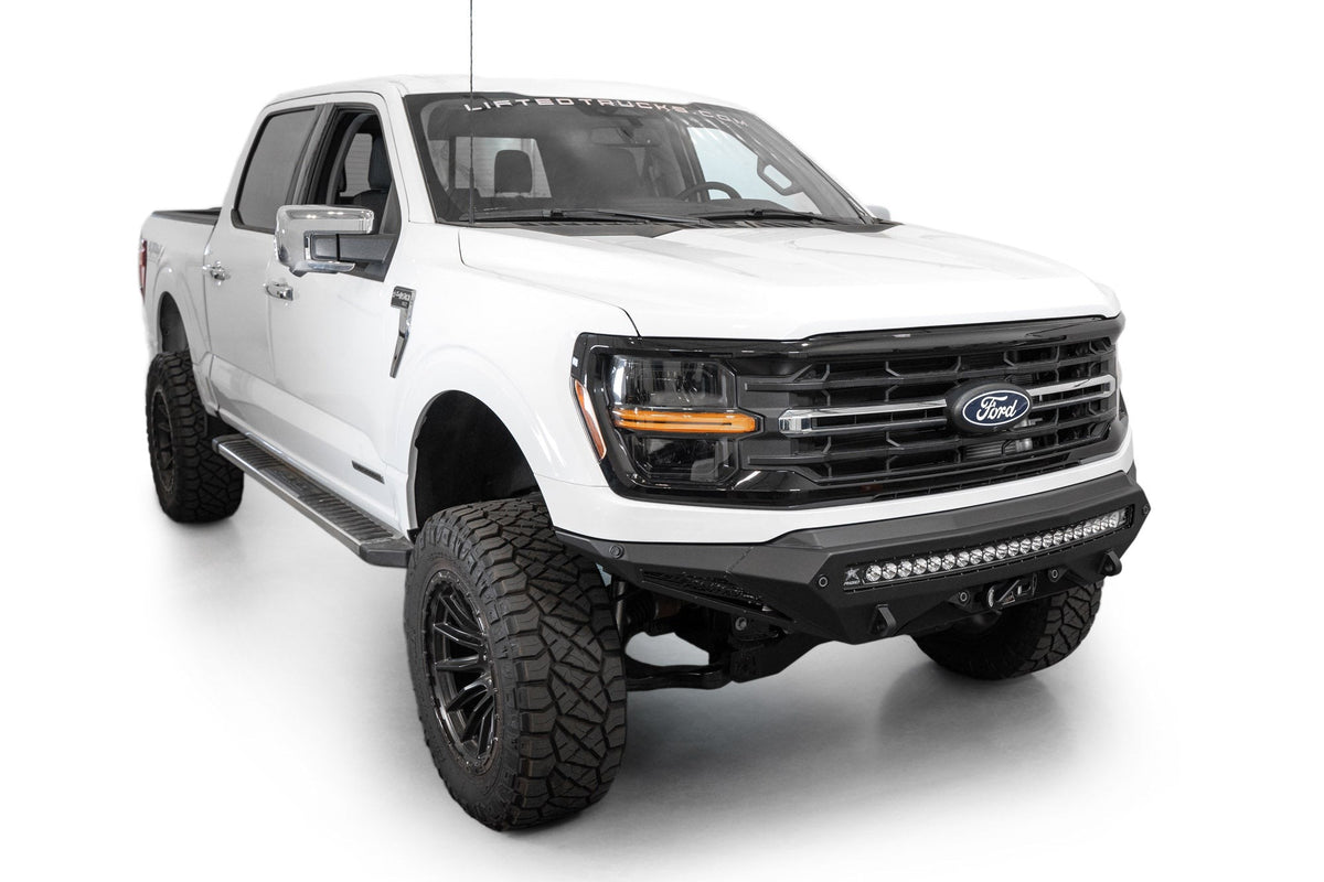 2024+ Ford F-150 Stealth Fighter Front Bumper Heavy-Duty Winch Mount - Addictive Desert Designs F1901422860103 - view 9