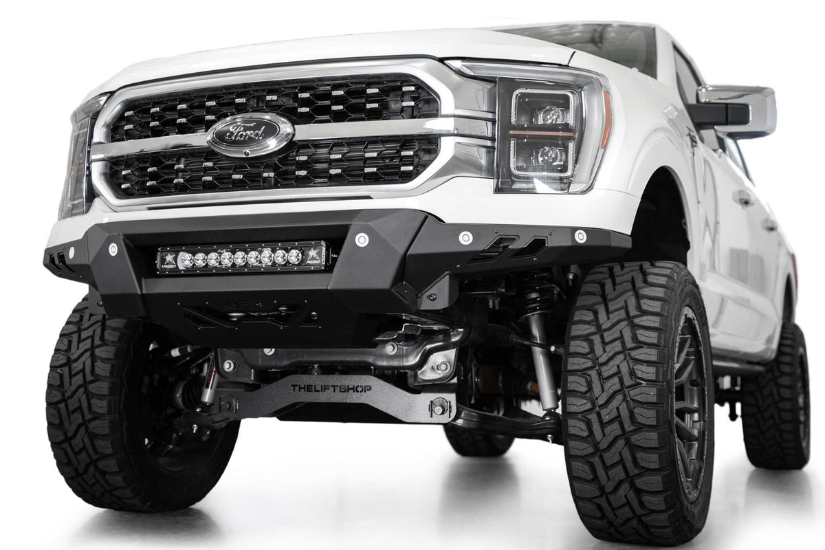 2021-2023 Ford F-150 Black Label Front Bumper - Addictive Desert Designs F190300010103 - view 2