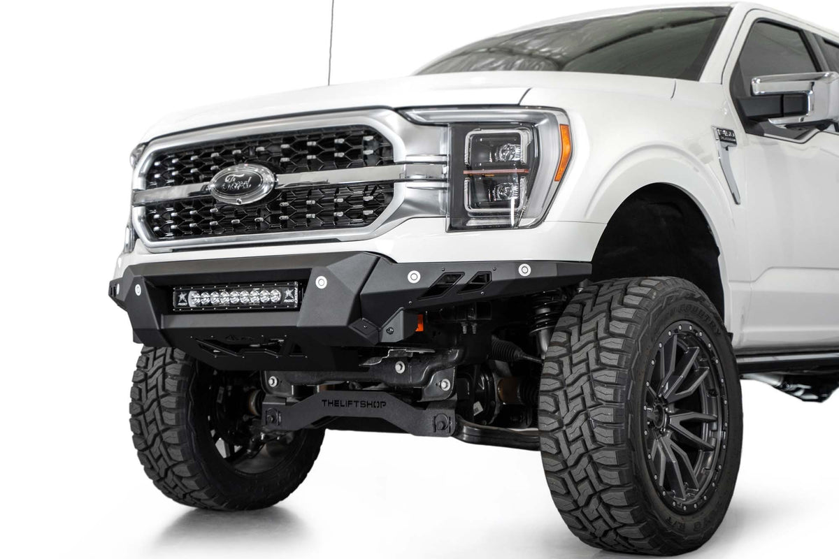 2021-2023 Ford F-150 Black Label Front Bumper - Addictive Desert Designs F190300010103 - view 16