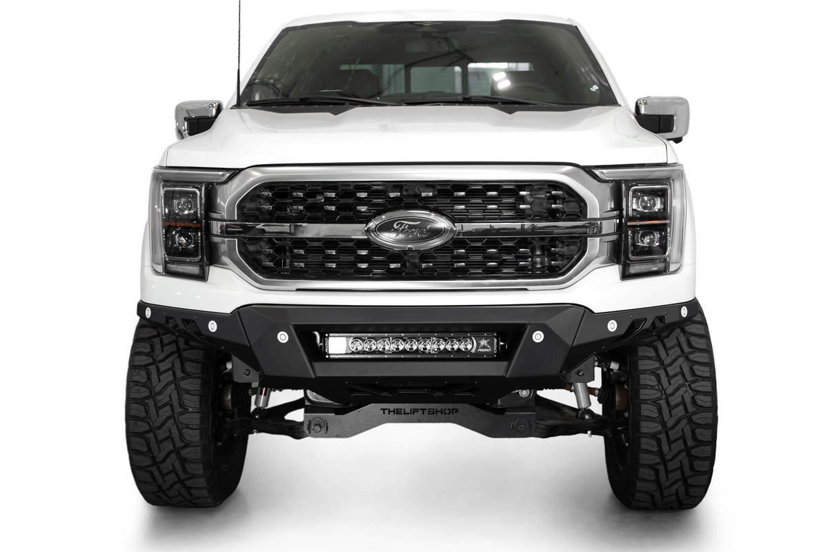 2021-2023 Ford F-150 Black Label Front Bumper - Addictive Desert Designs F190300010103 - view 4