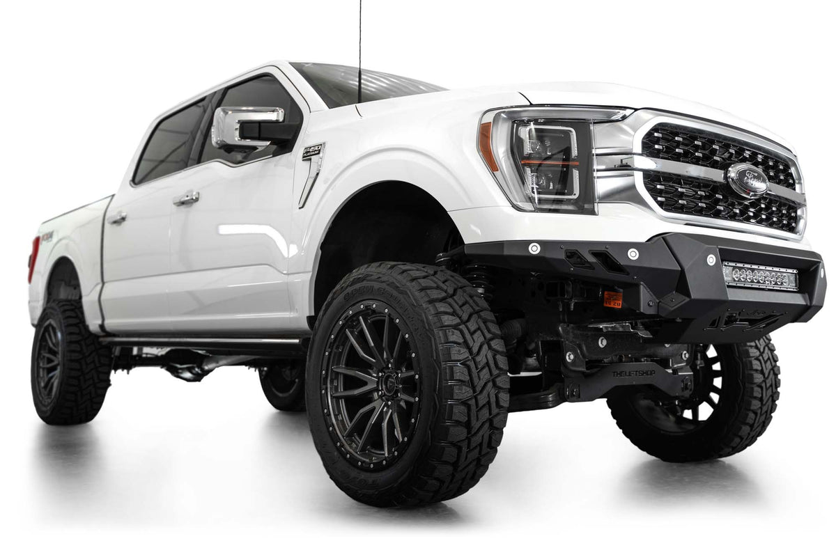 2021-2023 Ford F-150 Black Label Front Bumper - Addictive Desert Designs F190300010103 - view 7