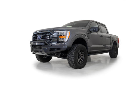 2021-2023 Ford F-150 HoneyBadger Front Bumper With Top Hoop - Addictive Desert Designs F197431040103 - view 9