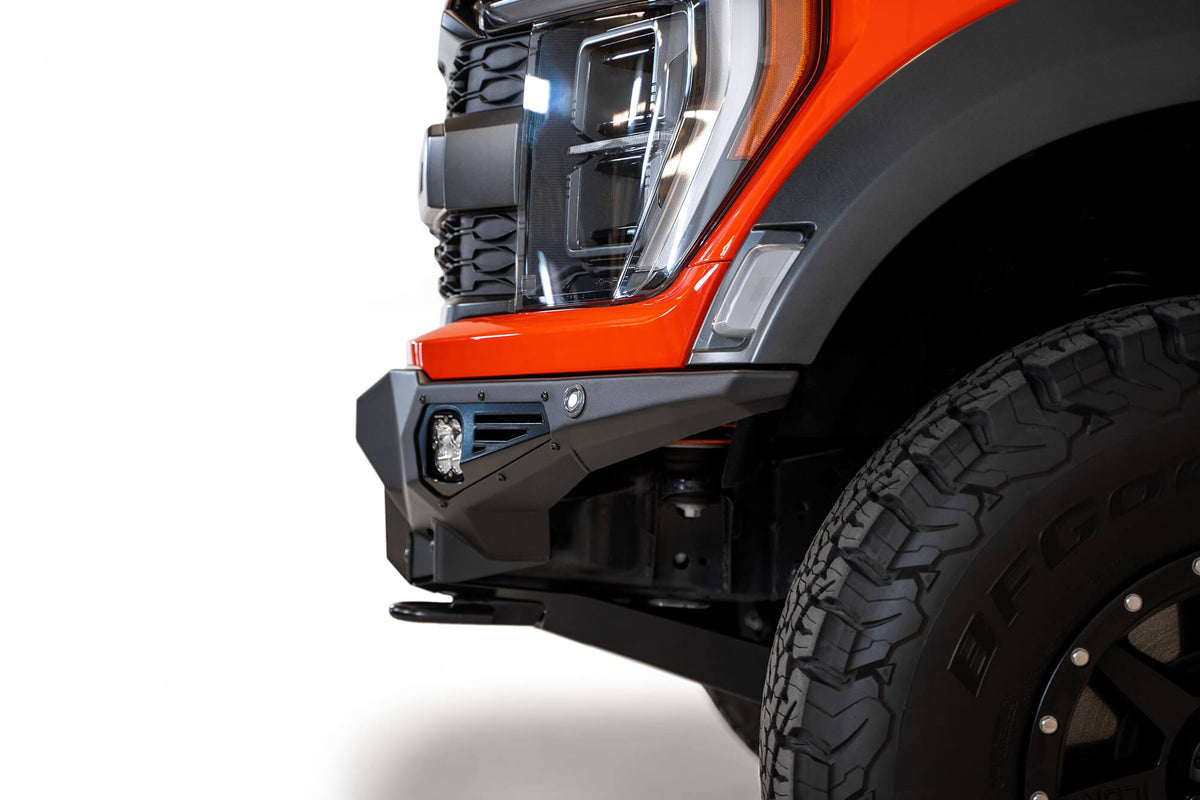 2021+ Ford Raptor Bomber Front Bumper Mounts for two 20 Inch Light Bars - Addictive Desert Designs F210012140103 - view 3