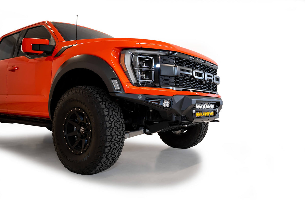 2021+ Ford Raptor Bomber Front Bumper Mounts for two 20 Inch Light Bars - Addictive Desert Designs F210012140103 - view 5