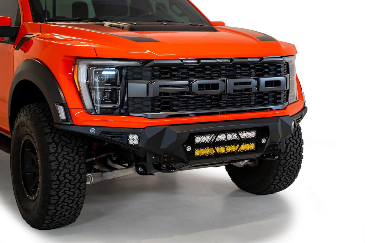 2021+ Ford Raptor Bomber Front Bumper Mounts for two 20 Inch Light Bars - Addictive Desert Designs F210012140103 - view 6
