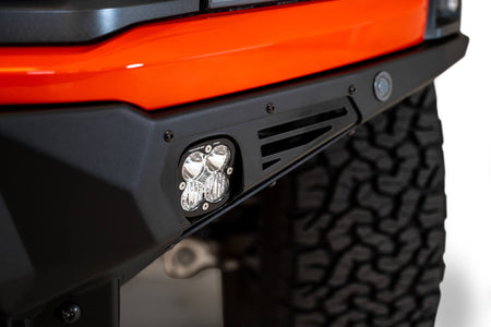2021+ Ford Raptor Bomber Front Bumper Mounts for 3 Baja Designs LP6 Round Lights - Addictive Desert Designs F210014100103 - view 6