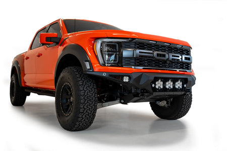 2021+ Ford Raptor Bomber Front Bumper Mounts for 3 Baja Designs LP6 Round Lights - Addictive Desert Designs F210014100103 - view 9