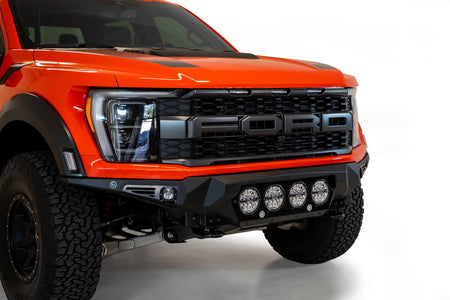 2021+ Ford Raptor Bomber Front Bumper Mounts for 4 rigid 360 6 Inch Round Lights - Addictive Desert Designs F210014110103 - view 2
